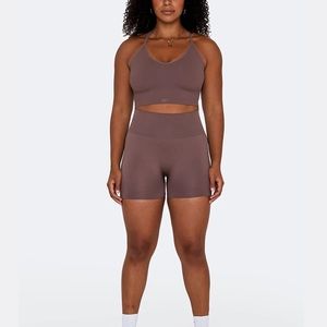 Set Active Sculptflex Bike Shorts in Pepper